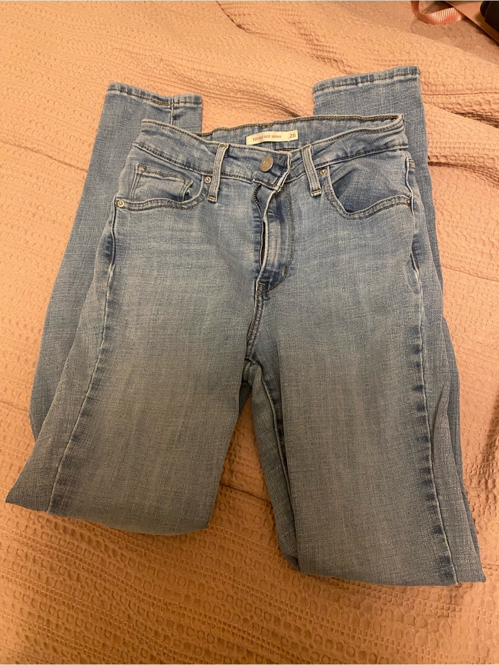 Levi's Women's Light Blue Skinny Jeans